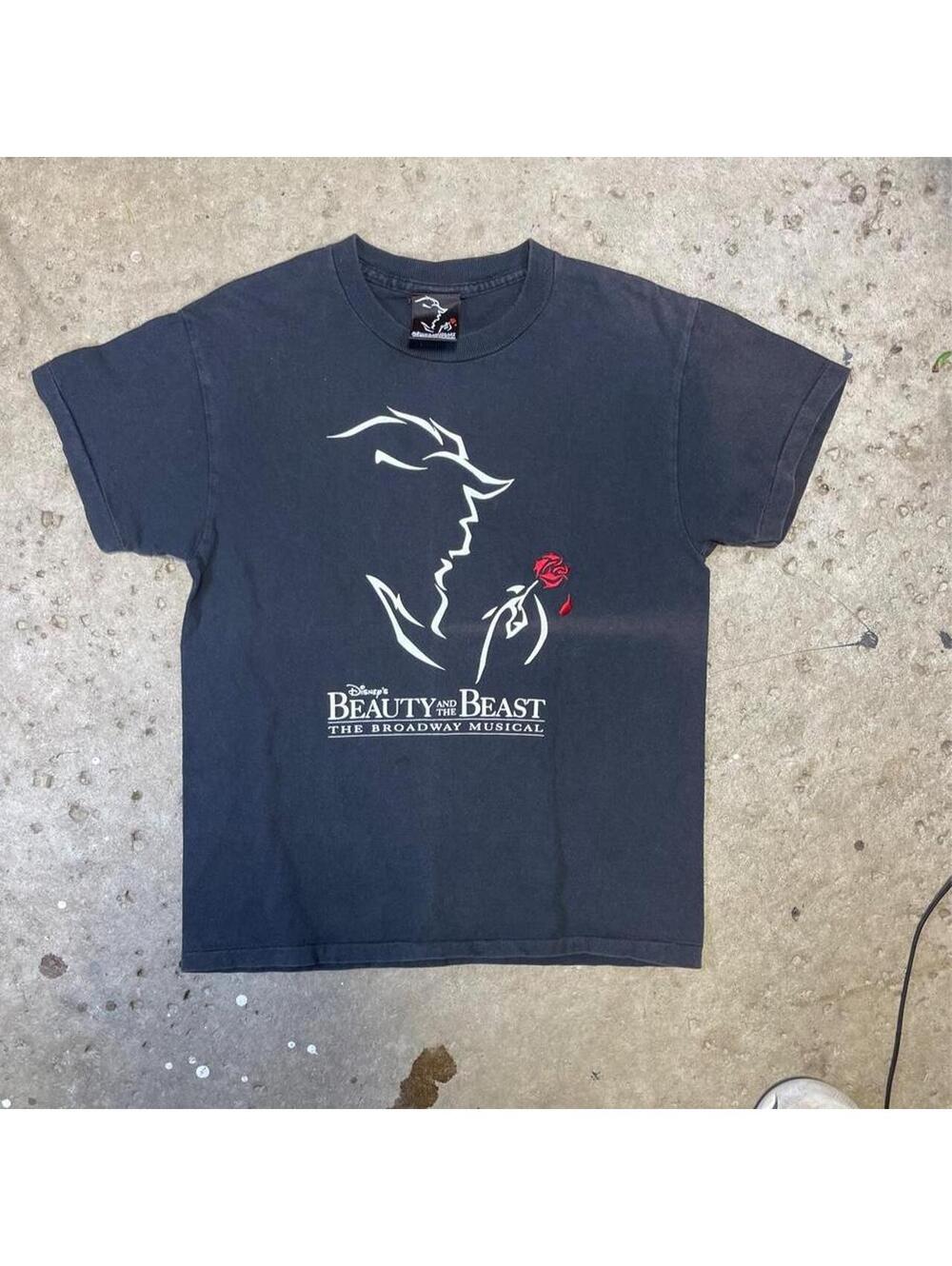 Vintage Disney Beauty and the Beast Broadway Musical T-Shirt